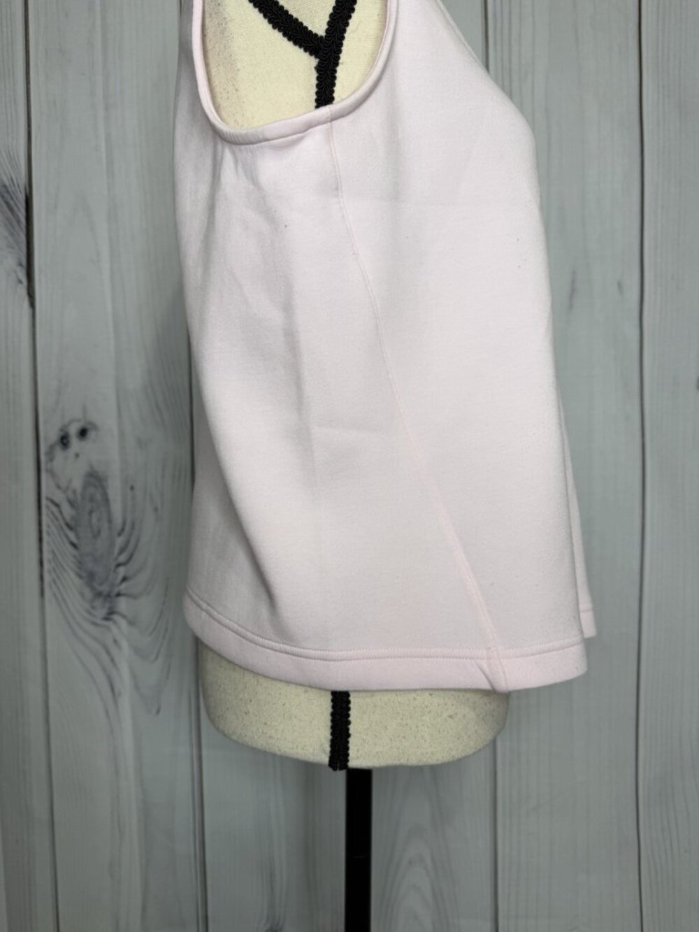 Spanx AirEssentials Mock Neck Tank Top Sz XL Light Pink Sleeveless Top 20377R - Picture 6 of 12